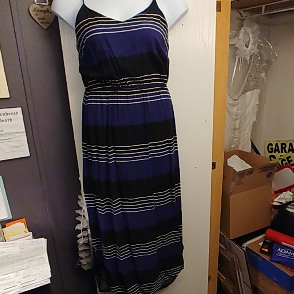 Striped Maxi Dress